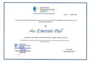 Finfusion FCA Authorization License